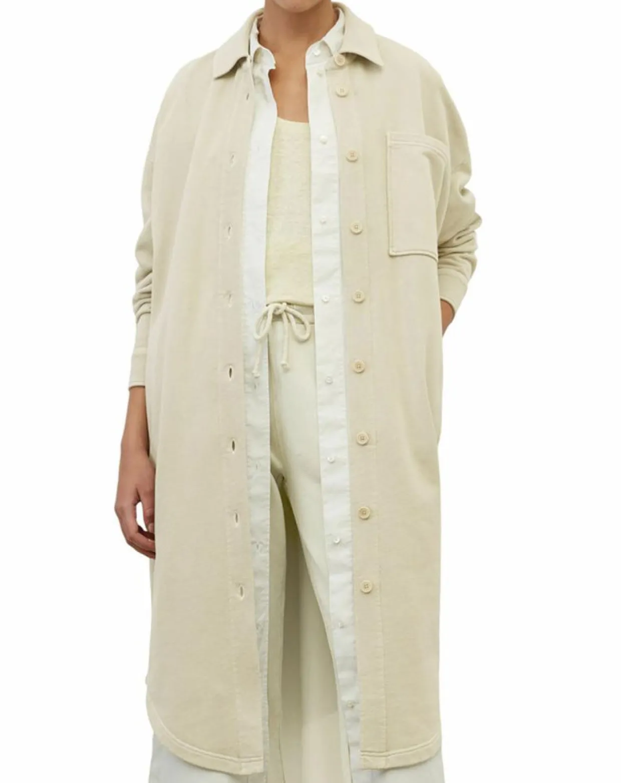Gilet Maxi beige-Marc O'Polo Sale