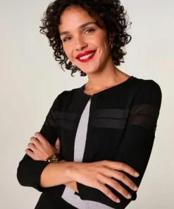 Femme Rodier Gilets Et Cardigans^Gilet Noor col rond noir