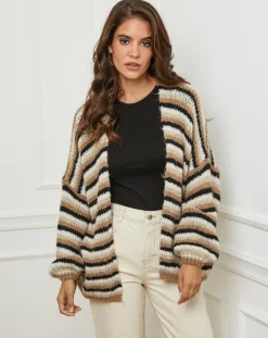 Femme L'Armoire de Suzette Gilets Et Cardigans^Gilet Pauline camel