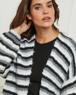 Femme L'Armoire de Suzette Gilets Et Cardigans^Gilet Pauline noir