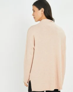 Femme Lauren Vidal Gilets Et Cardigans^Gilet Plume rose pâle