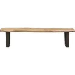 Grand banc bois acacia forest brut - 190x36x46 cm-Bois & Chiffons Outlet
