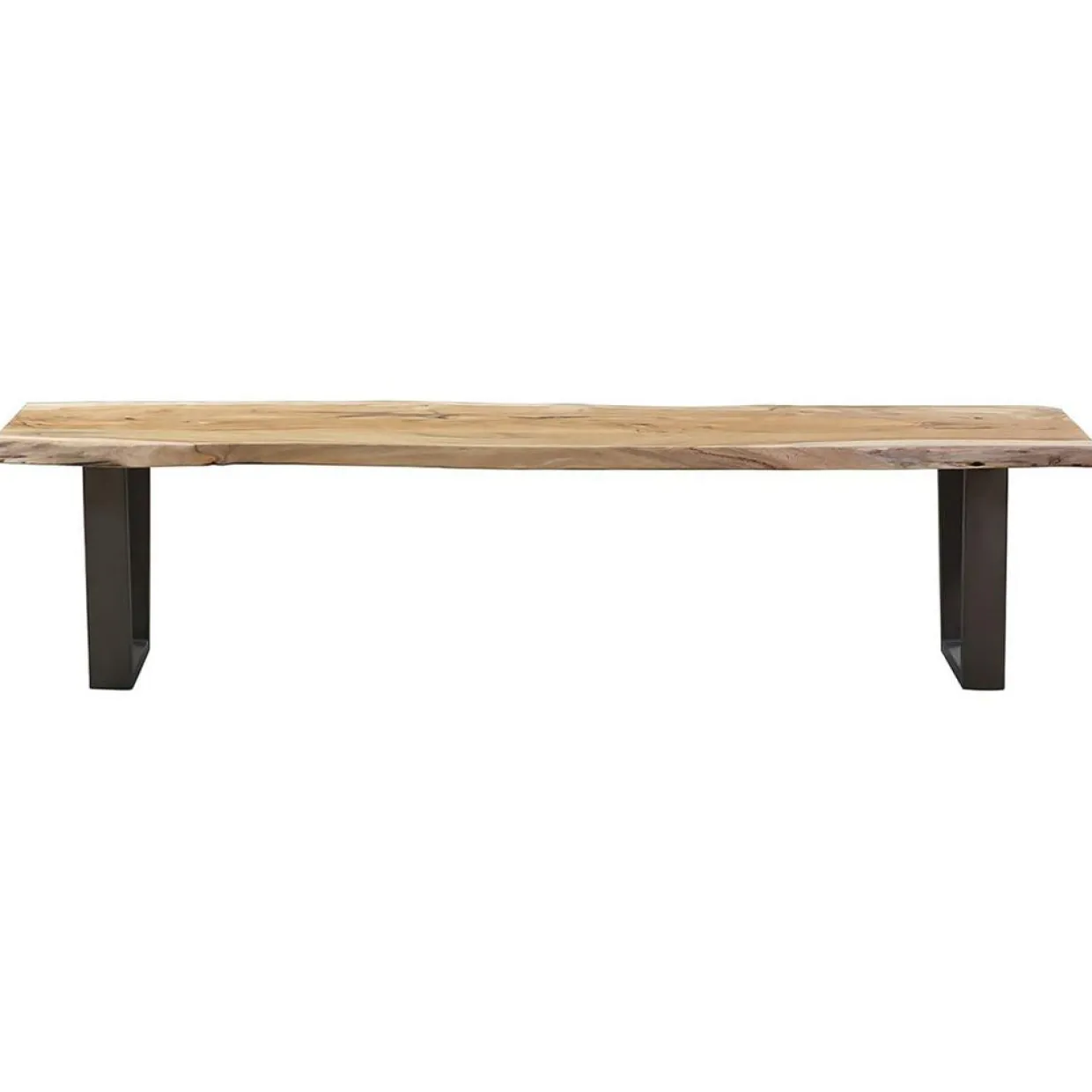 Grand banc bois acacia forest brut - 190x36x46 cm-Bois & Chiffons Outlet
