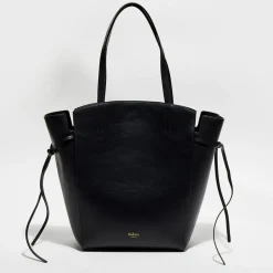 Grand sac cabas en Cuir Clovelly noir - 50x40x16 cm-Mulberry Online