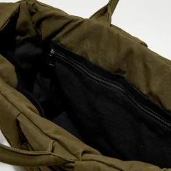 Grand sac fourre-tout rembourré Arco olive - 32x44x11 cm-Bottega Veneta Outlet