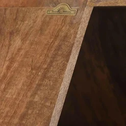 Grande étagère hexagonale offre m&m naturel - 111x40x168 cm-Bois & Chiffons Discount