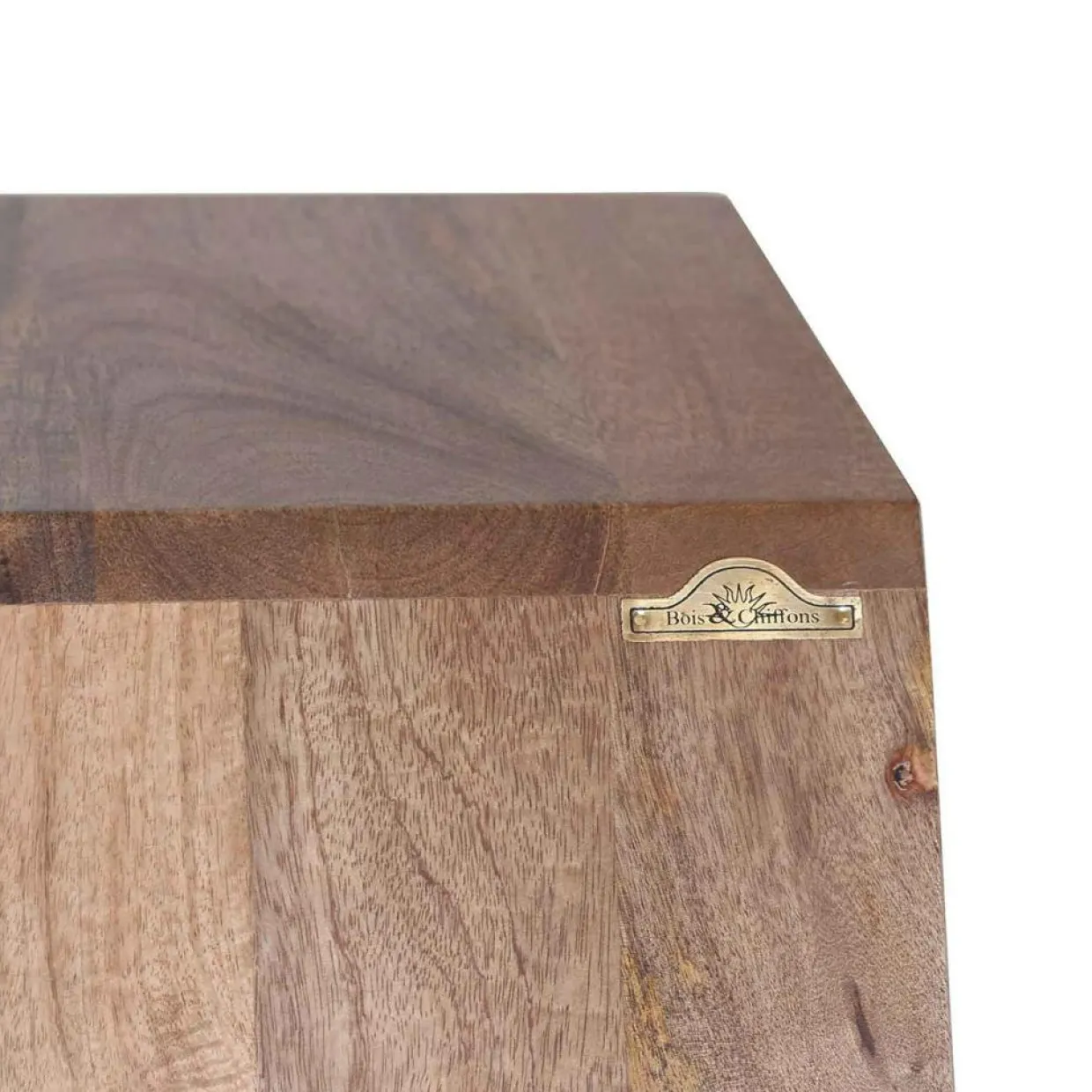 Grande étagère hexagonale offre m&m naturel - 111x40x168 cm-Bois & Chiffons Discount