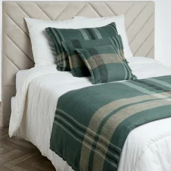 Housse de coussin 100% Lin Aalborg pigeon - 50x80 cm-Haomy Hot