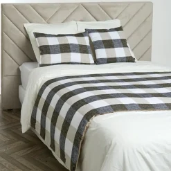 Housse de coussin 100% Lin Palma lin - 45x45 cm-Haomy Hot