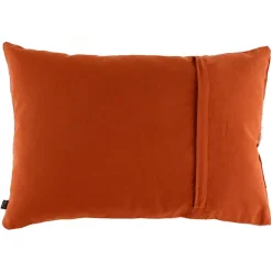 Haomy Coussins, Galettes De Sièges^Housse de coussin 100% Lin Palma brique - 40x60 cm