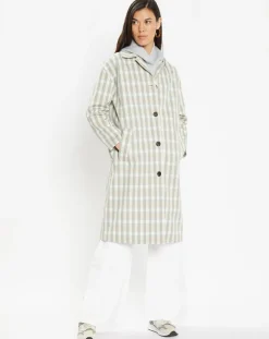 Imperméable en Coton Louis à carreaux beige-Galeries Lafayette Best