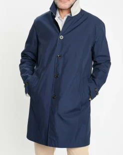 Homme Hackett London Manteaux^Imperméable réversible beige/ bleu