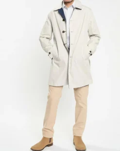 Homme Hackett London Manteaux^Imperméable réversible beige/ bleu