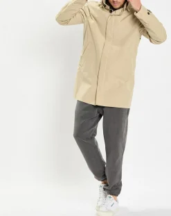 Imperméable Technique à Capuche Non Doublé beige-Marc O'Polo Online