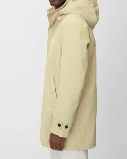 Imperméable Technique à Capuche Non Doublé beige-Marc O'Polo Online