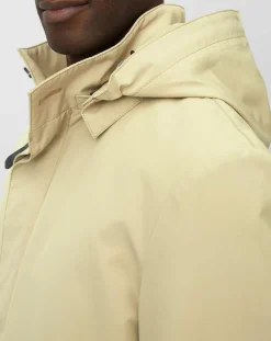 Imperméable Technique à Capuche Non Doublé beige-Marc O'Polo Online