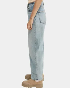 Femme Scotch & Soda Jeans^Jean 100% Coton Bio Ballon bleu clair
