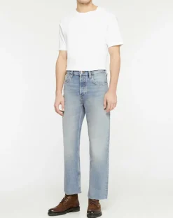 Jean 100% Coton Bio Regular Fit bleu clair-Scotch & Soda Discount