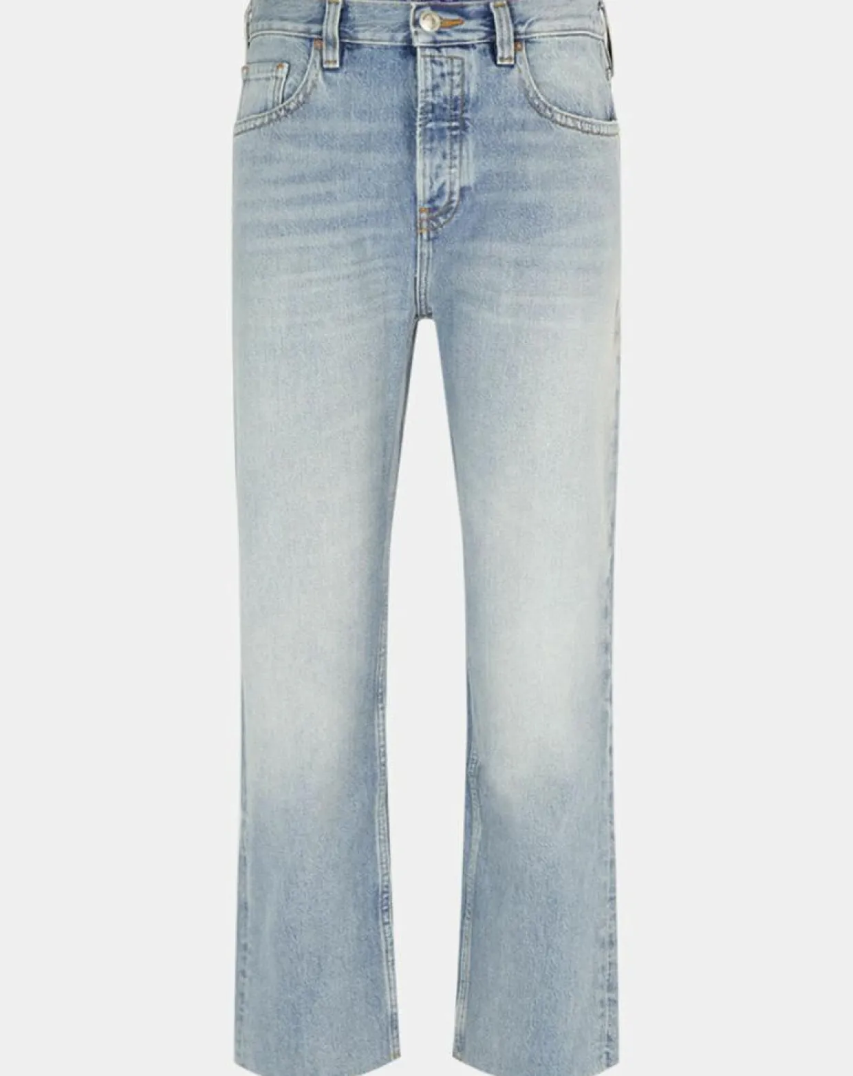Jean 100% Coton Bio Regular Fit bleu clair-Scotch & Soda Discount