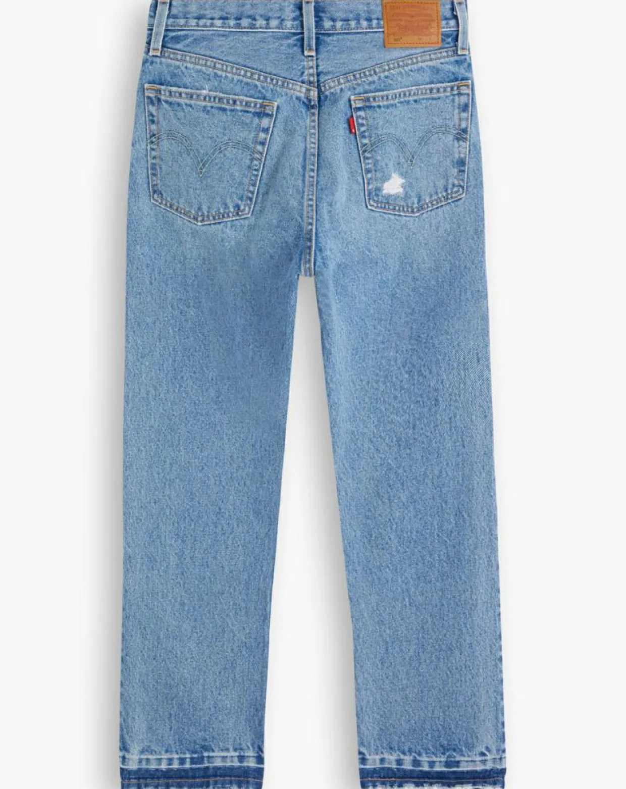 Femme Levi's® Jeans^Jean 501 Crop coupe droite bleu
