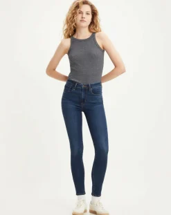 Femme Levi's® Jeans^Jean 721 High Rise Skinny taille haute bleu brut