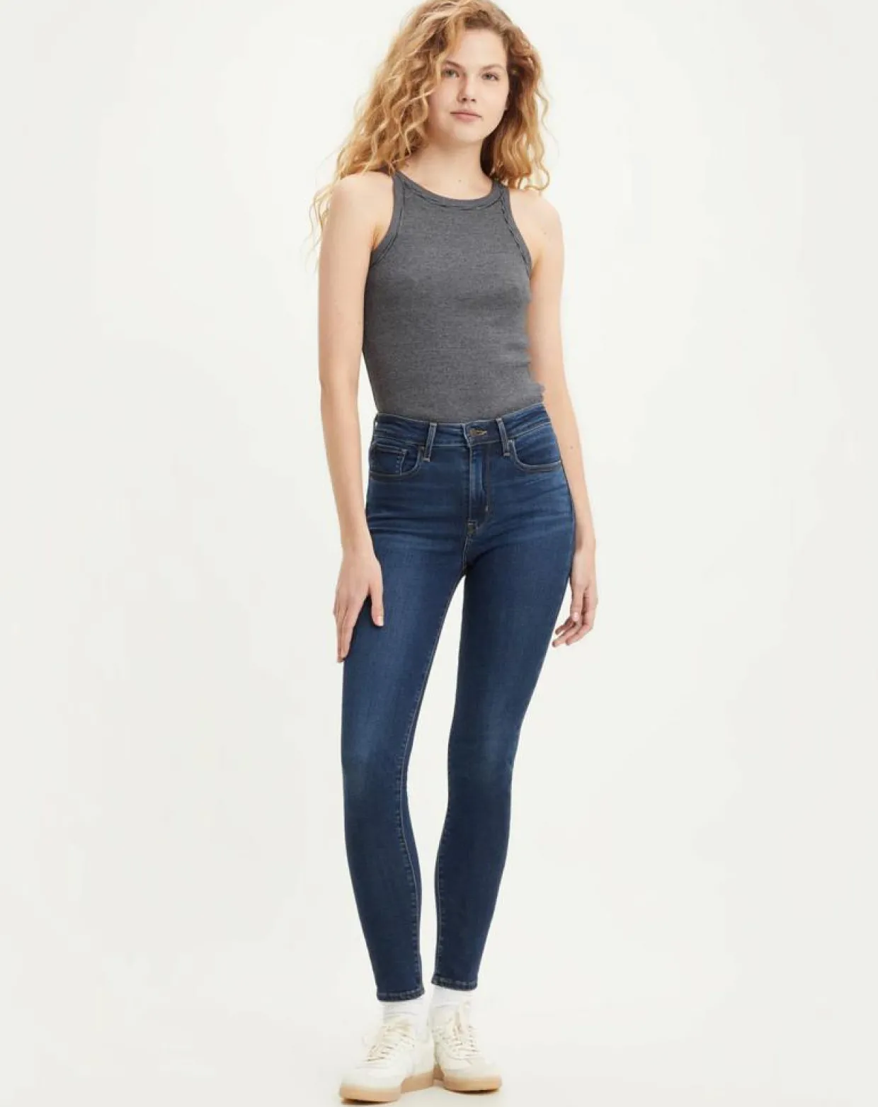 Femme Levi's® Jeans^Jean 721 High Rise Skinny taille haute bleu brut