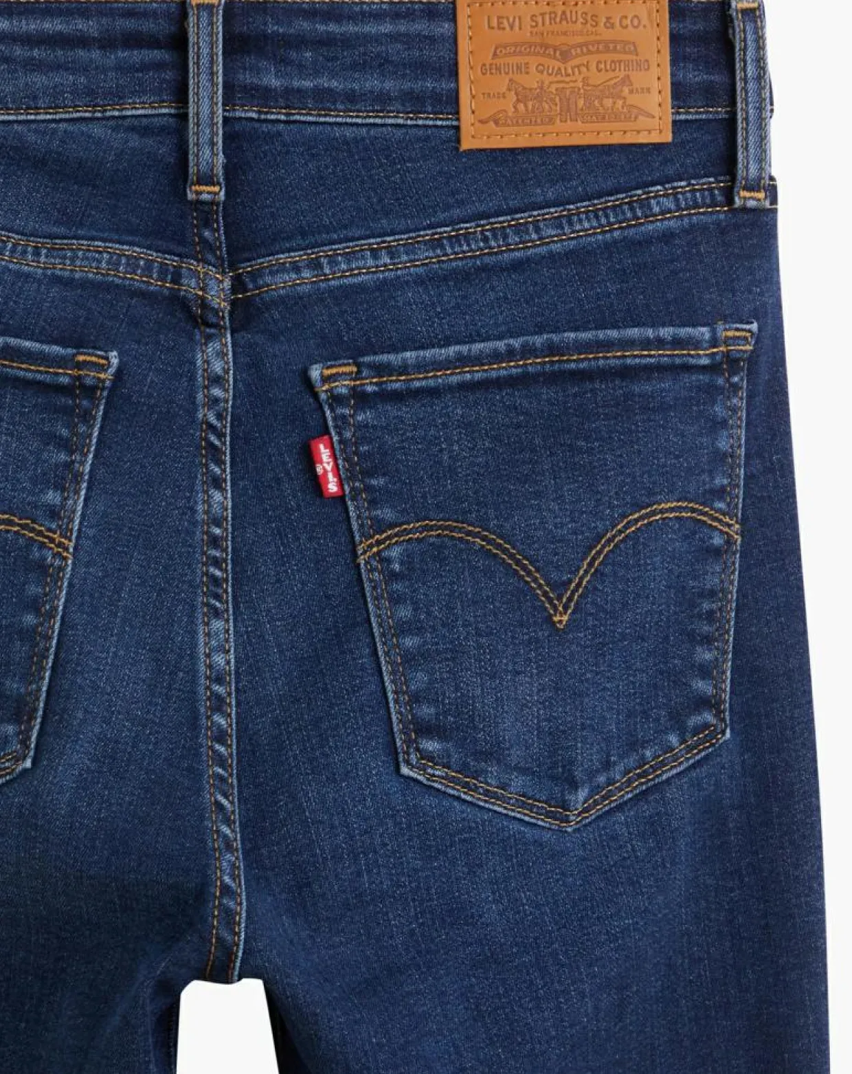 Femme Levi's® Jeans^Jean 721 High Rise Skinny taille haute bleu brut