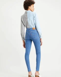 Jean 720 Hirise Super Skinny sculpt Eclips bleu-Levi's® Discount