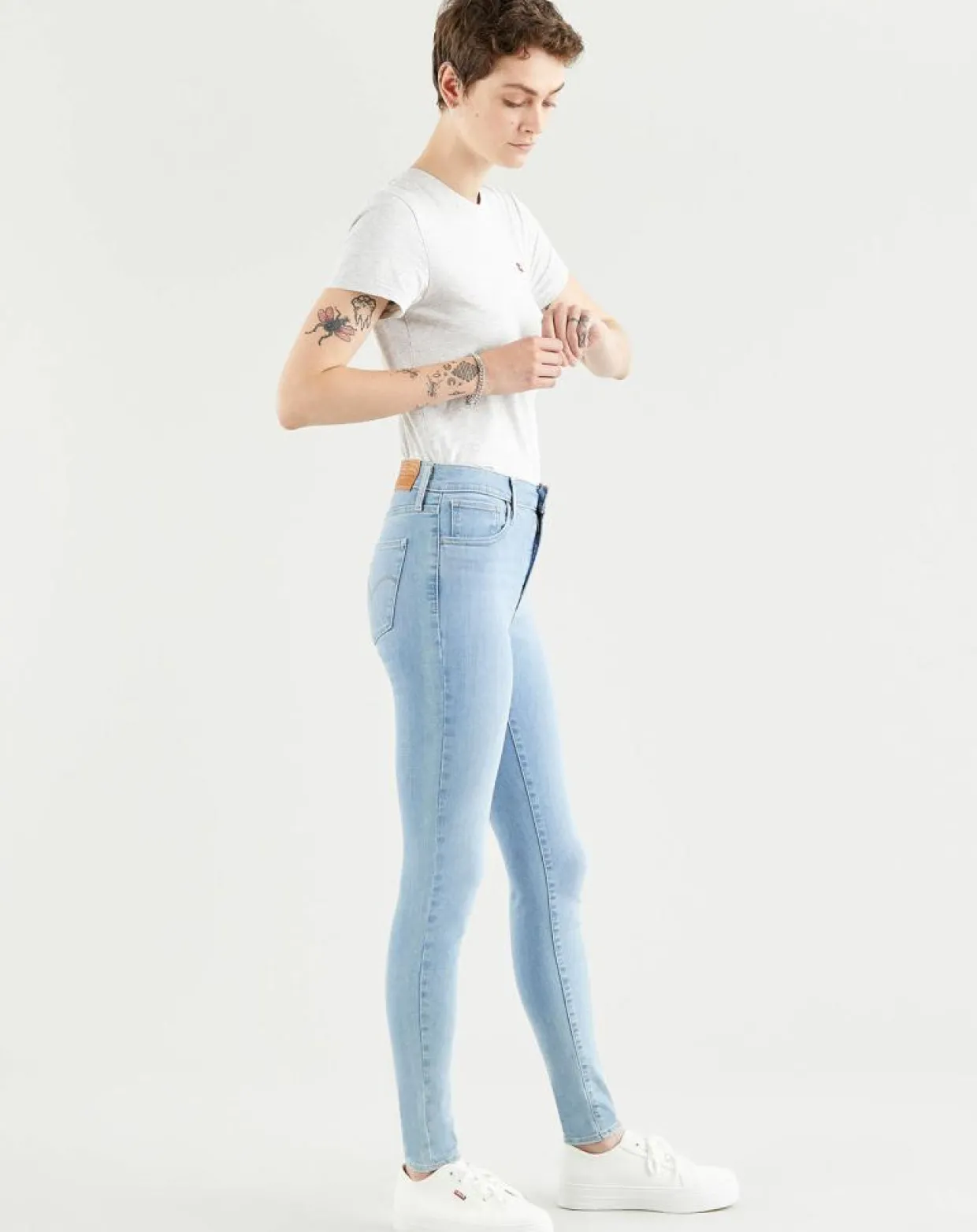 Femme Levi's® Jeans^Jean 720 hirise super Skinny sculpt galaxy bleu