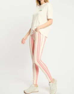 Femme Scotch & Soda Jeans^Jean à rayures rose/écru