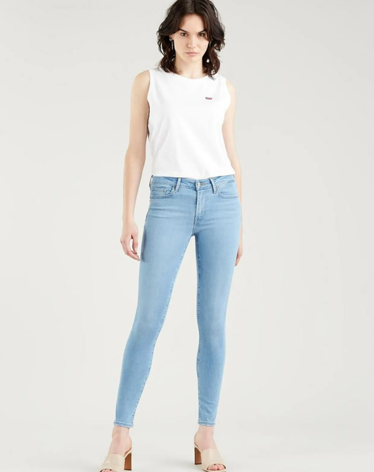 Jean 711 skinny Rio Fate bleu clair-Levi's® Sale