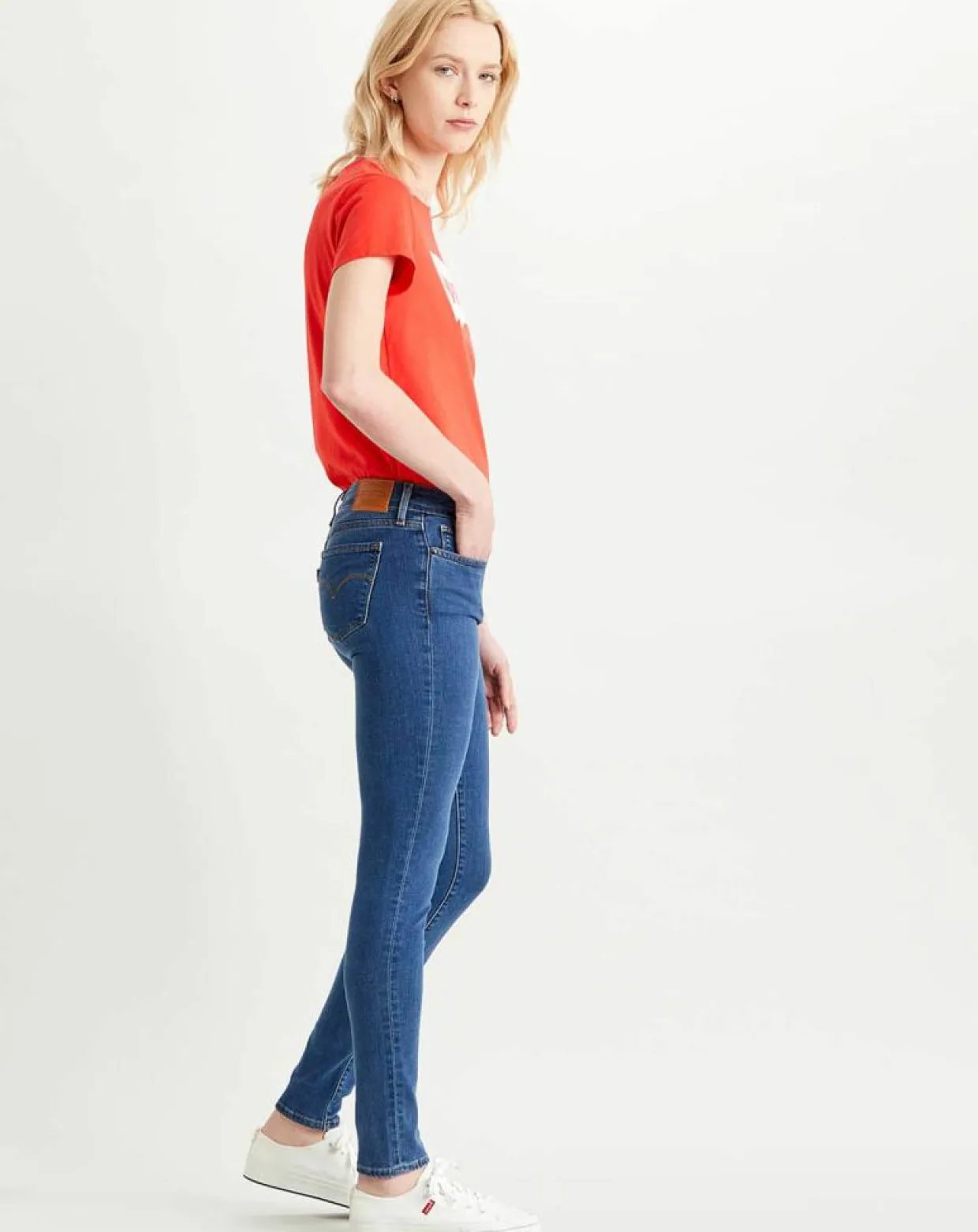 Jean 711 Skinny sculpt Bogota Way bleu-Levi's® New