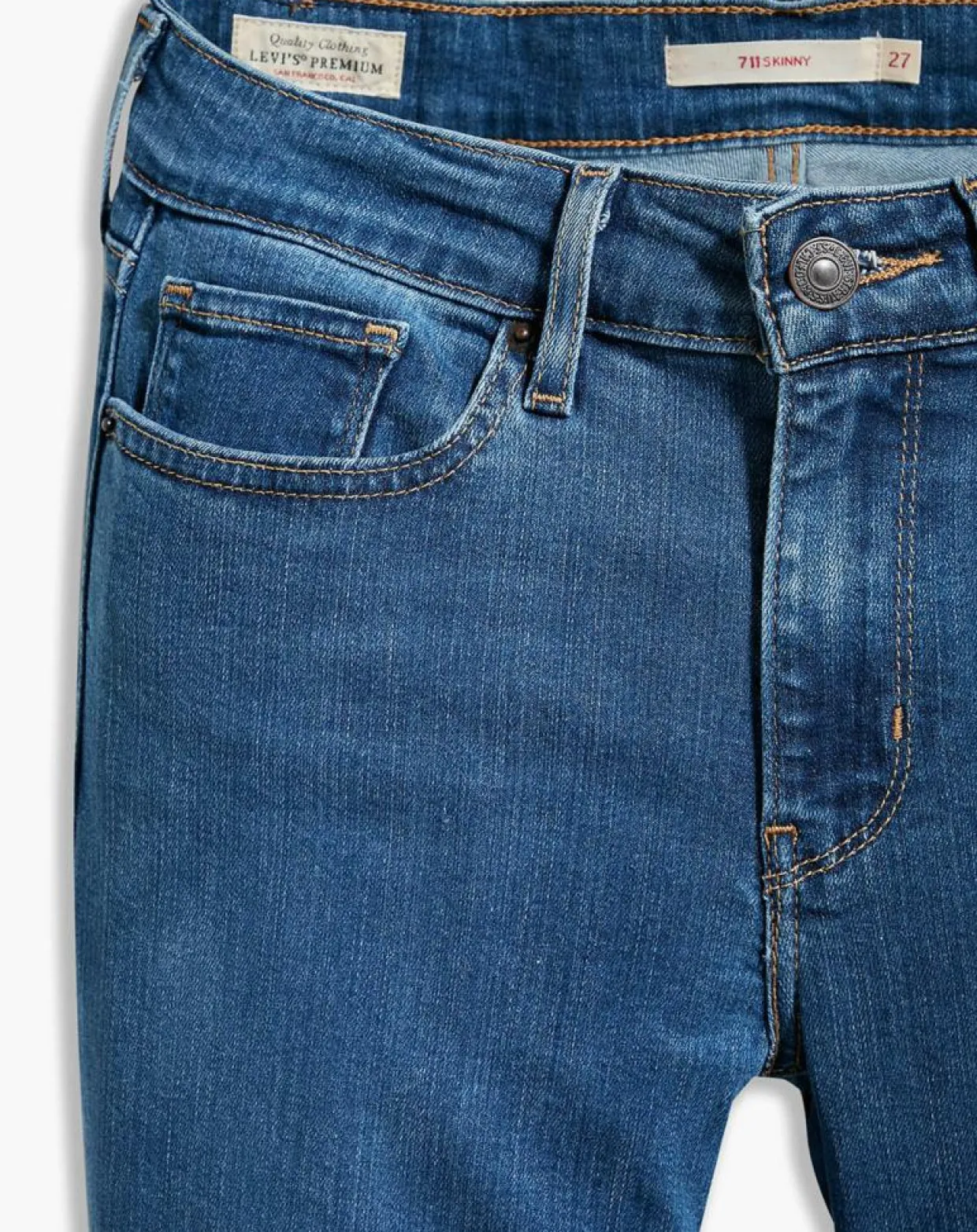 Jean 711 Skinny sculpt Bogota Way bleu-Levi's® New