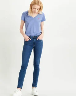 Femme Levi's® Jeans^Jean 712 Slim Bogota Heat bleu