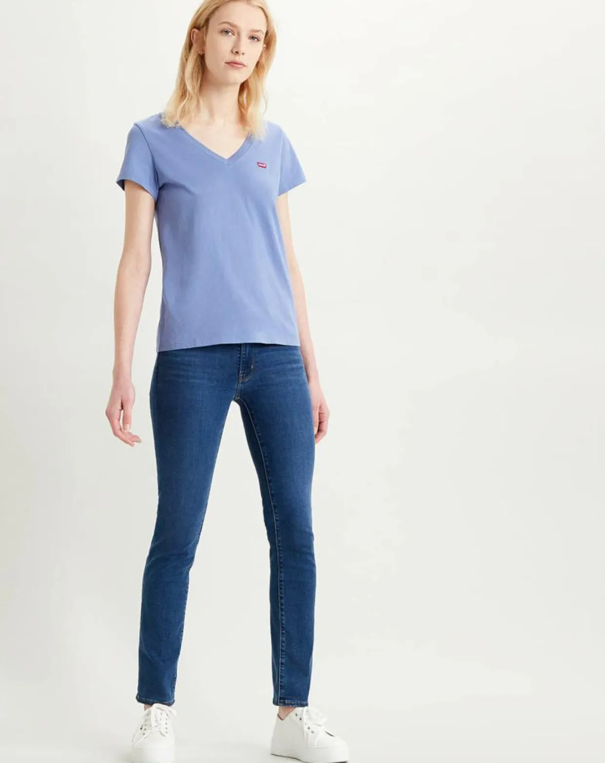 Femme Levi's® Jeans^Jean 712 Slim Bogota Heat bleu