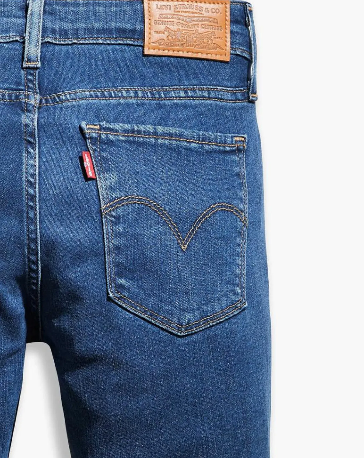 Femme Levi's® Jeans^Jean 712 Slim Bogota Heat bleu