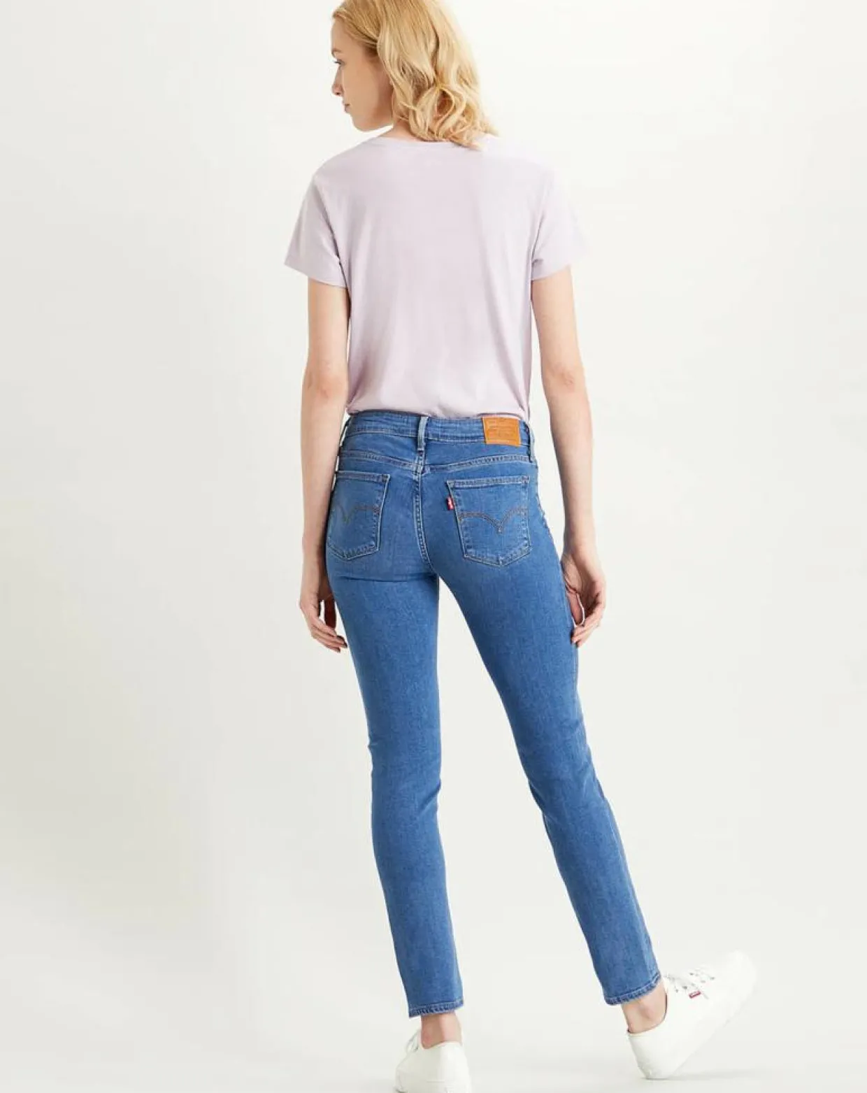 Jean 712 Slim Rio Love bleu-Levi's® Clearance
