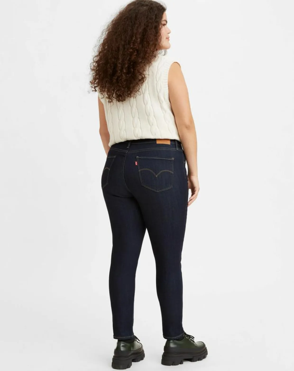 Femme Levi's® Jeans^Jean 721 taille haute Sculpt with Hypersoft bleu brut