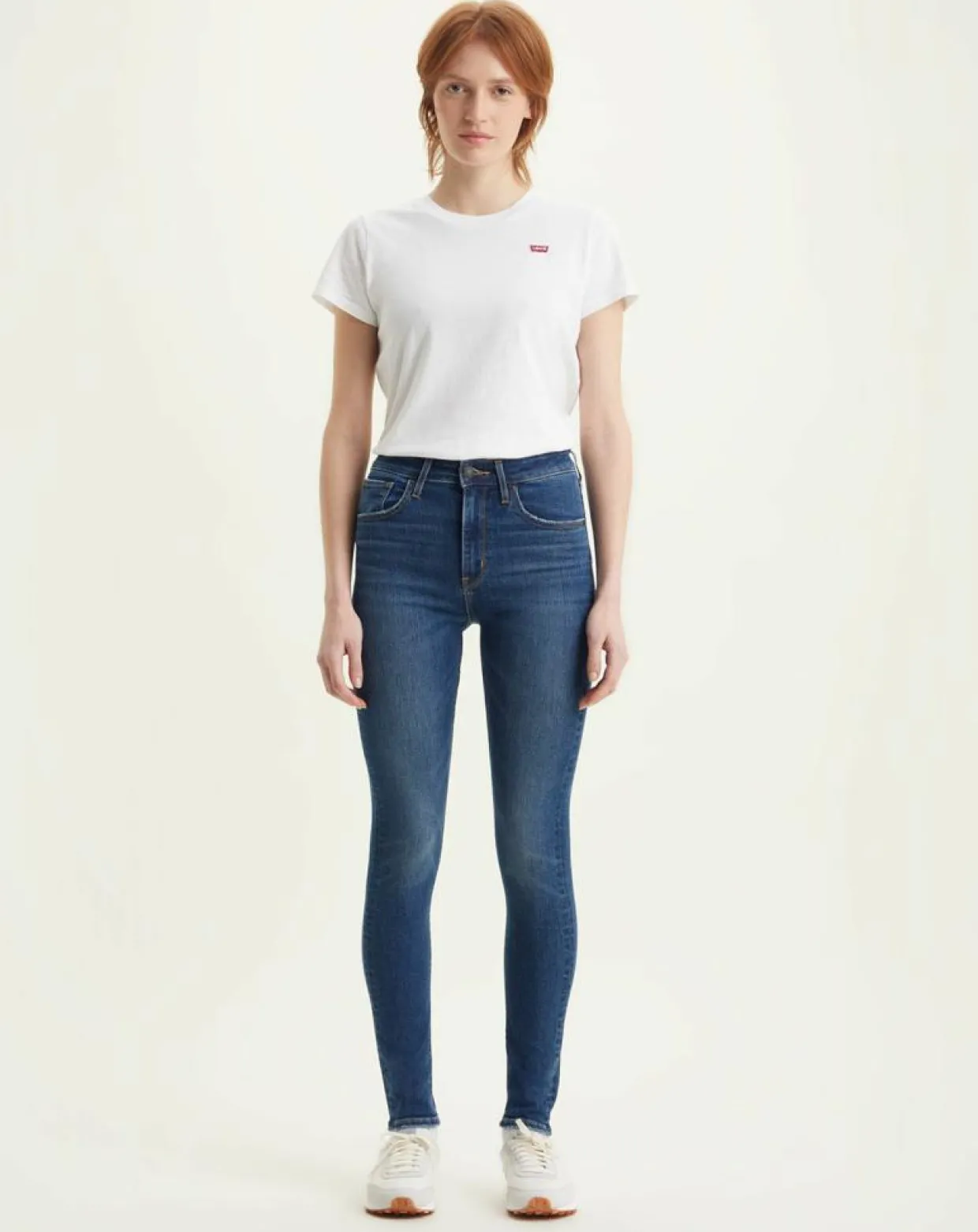 Jean 721 taille haute Skinny bleu foncé-Levi's® Clearance