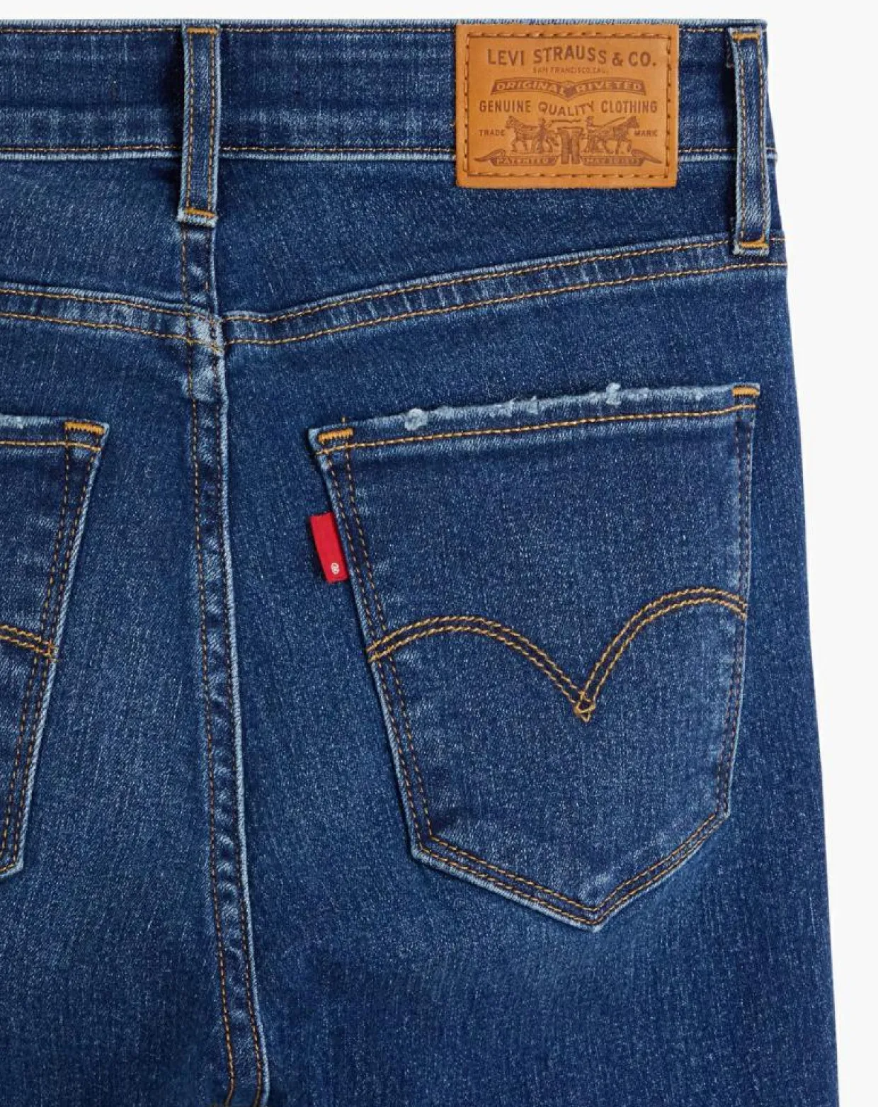 Jean 721 taille haute Skinny bleu foncé-Levi's® Clearance