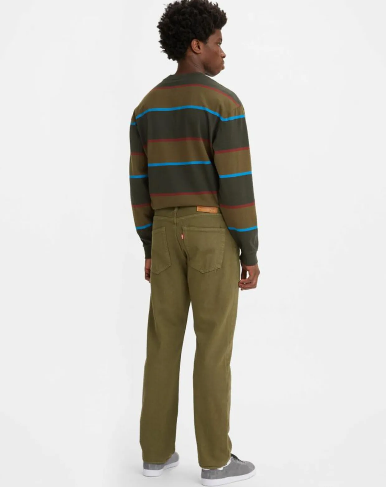 Homme Levi's® Jeans^Jean 551™ Z en Coton & Chanvre Authentic Straight vert kaki
