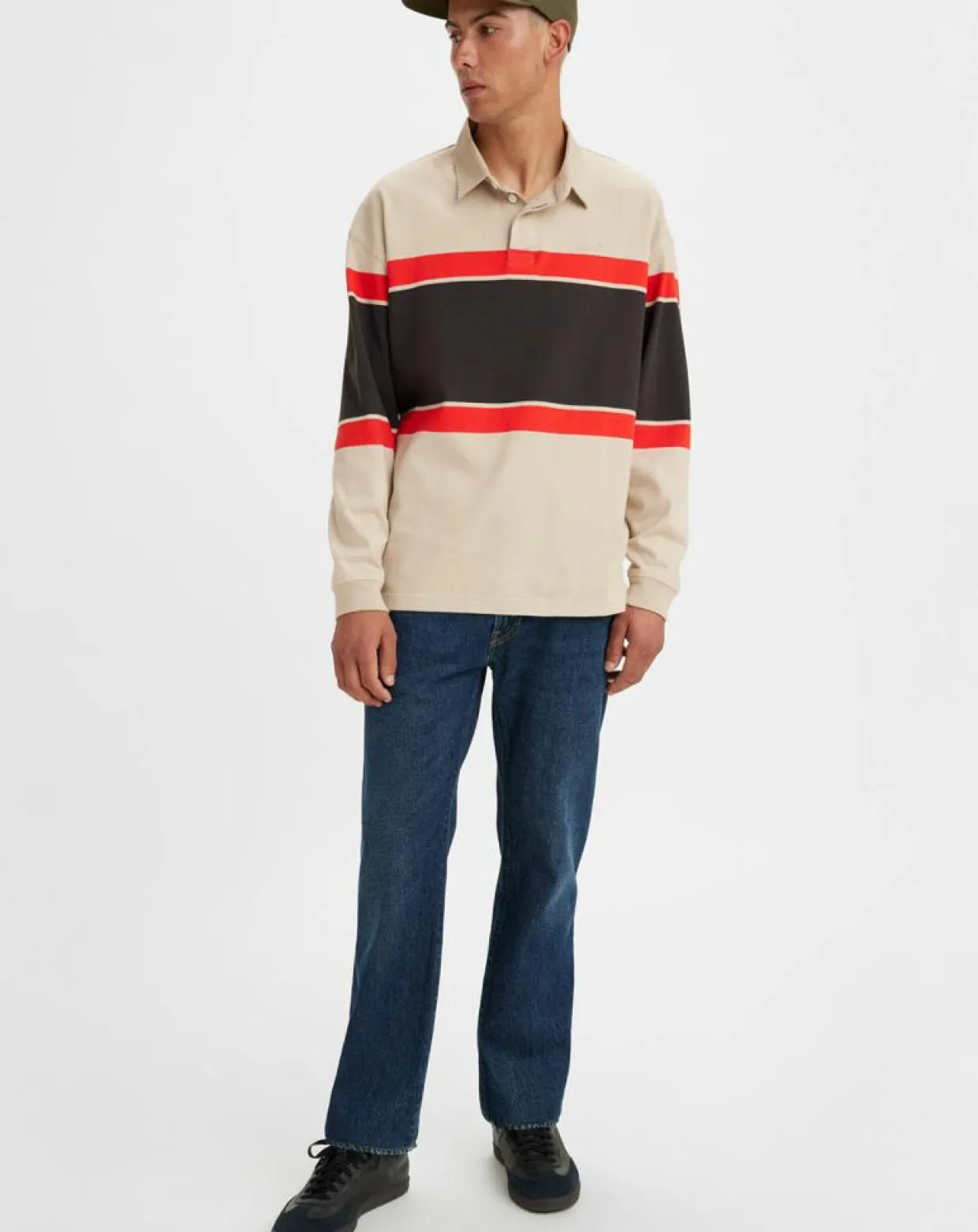 Homme Levi's® Jeans^Jean 551™ Z en Coton & Chanvre Authentic Straight bleu foncé