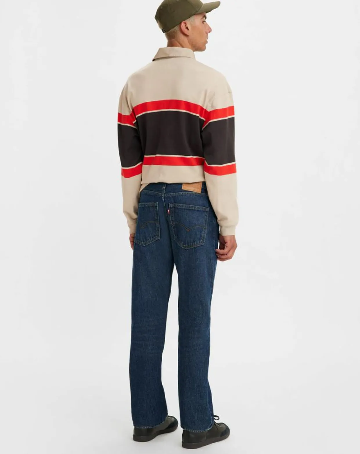 Homme Levi's® Jeans^Jean 551™ Z en Coton & Chanvre Authentic Straight bleu foncé