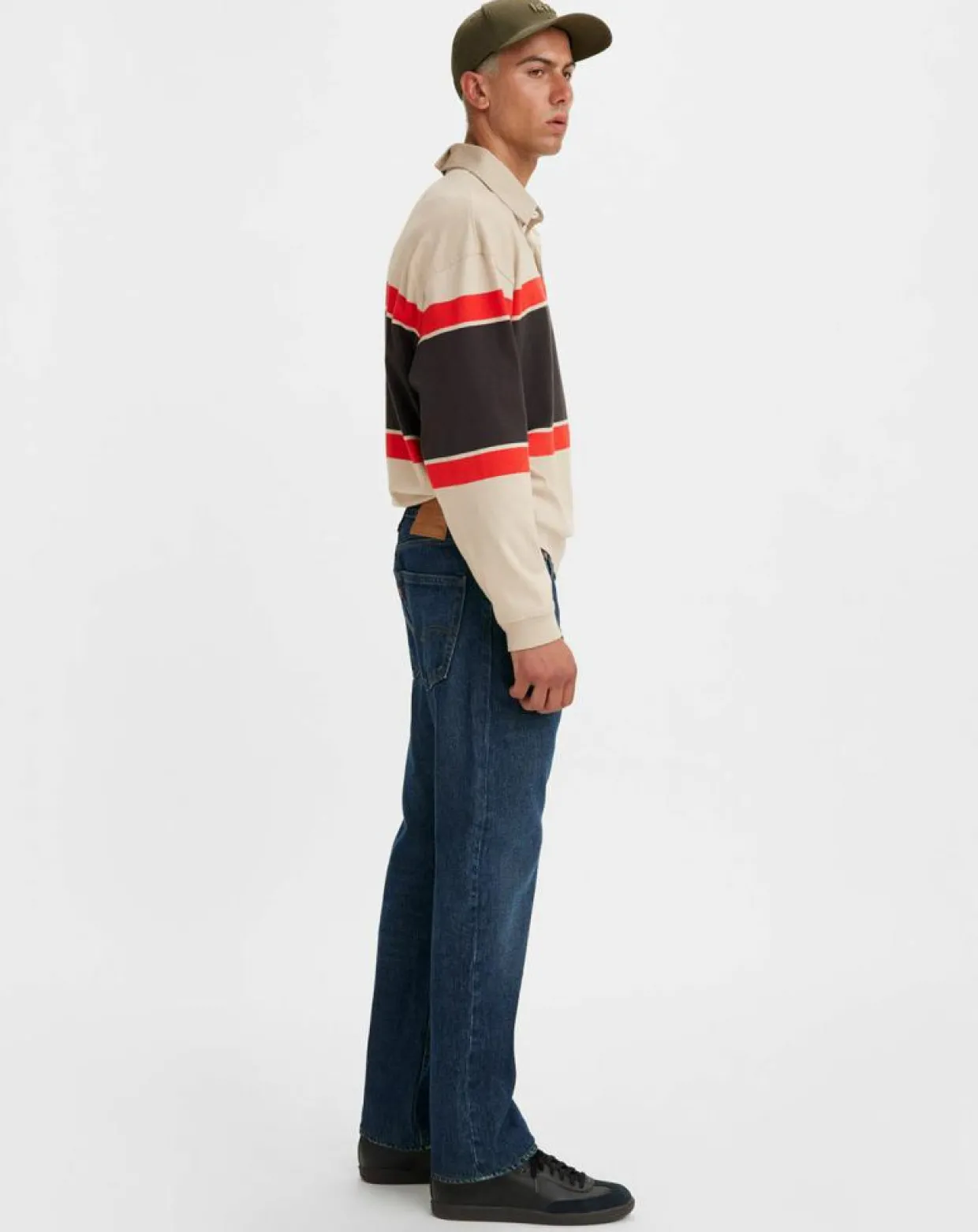 Homme Levi's® Jeans^Jean 551™ Z en Coton & Chanvre Authentic Straight bleu foncé