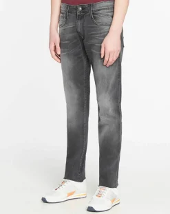 Homme Replay Jeans^Jean ajusté Anbass Overdry gris foncé