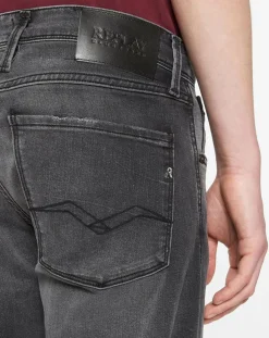 Homme Replay Jeans^Jean ajusté Anbass Overdry gris foncé
