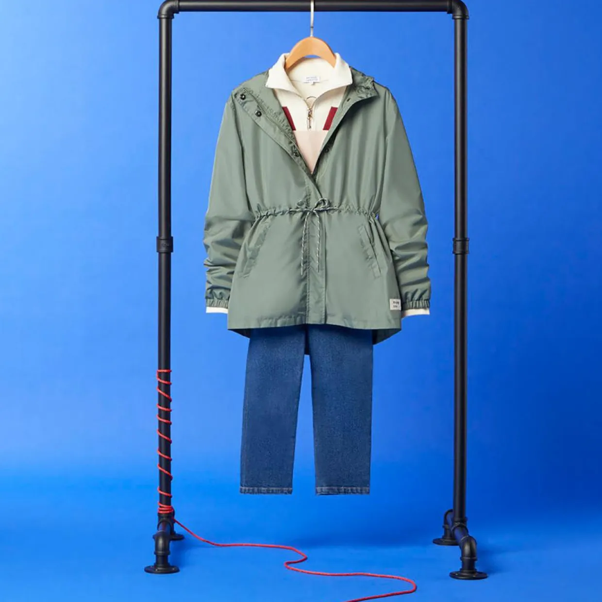 Enfant Galeries Lafayette & Kids Garçon^Jean ajusté en Coton bio Karl stretch bleu