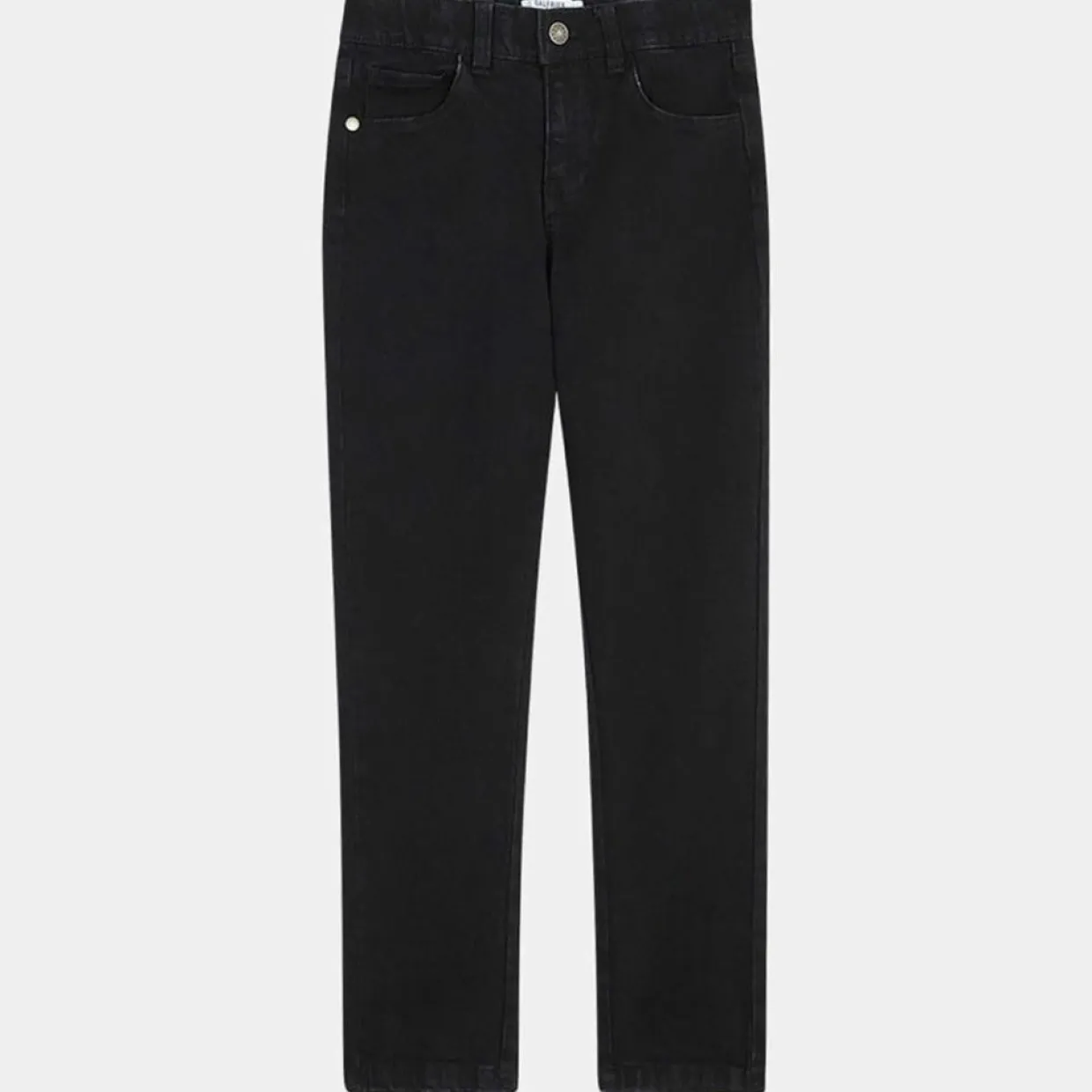 Enfant Galeries Lafayette & Kids Garçon^Jean ajusté en Coton bio Karl stretch noir