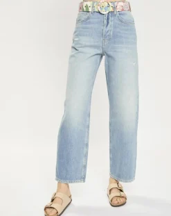 Femme Scotch & Soda Jeans^Jean ample bleu moyen