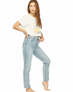 Jean x Wrangler Shes Cheeky bleu-Billabong Discount